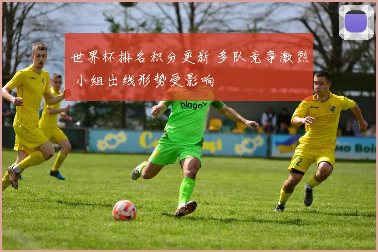 世界杯排名积分更新 多队竞争激烈 小组出线形势受影响